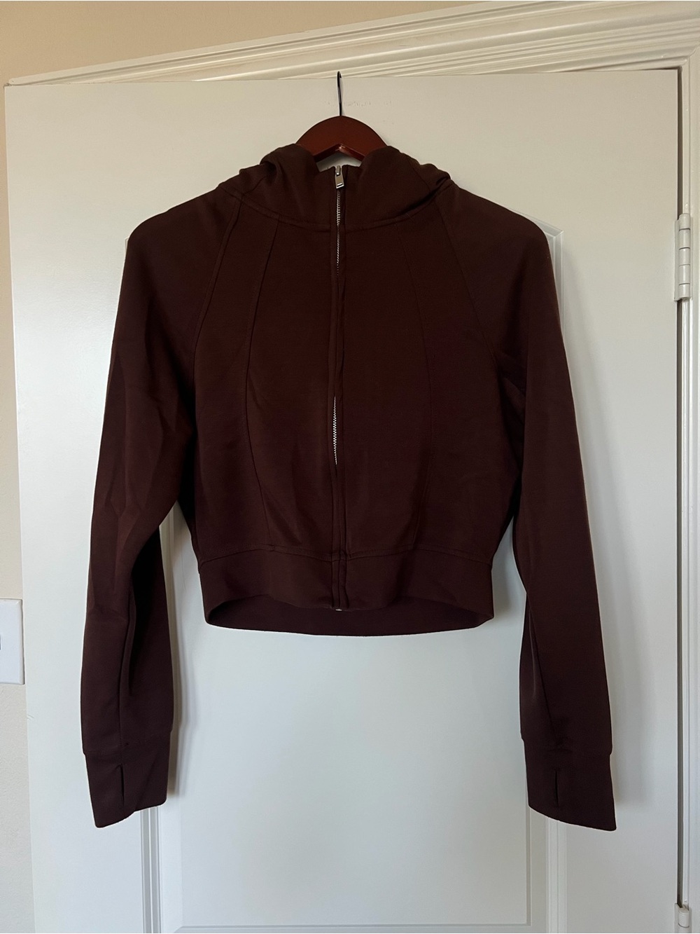 Women’s Cropped Zip Hoodie